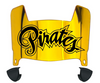 East Carolina Pirates Mini Football Helmet Visor Shield w/ Clips - PICK VISOR & LOGO COLOR