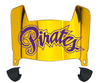 East Carolina Pirates Mini Football Helmet Visor Shield w/ Clips - PICK VISOR & LOGO COLOR