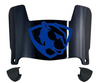 Eastern Illinois Panthers Mini Football Helmet Visor Shield w/ Clips - PICK VISOR & LOGO COLOR