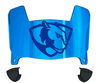 Eastern Illinois Panthers Mini Football Helmet Visor Shield w/ Clips - PICK VISOR & LOGO COLOR