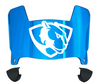 Eastern Illinois Panthers Mini Football Helmet Visor Shield w/ Clips - PICK VISOR & LOGO COLOR