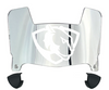 Eastern Illinois Panthers Mini Football Helmet Visor Shield w/ Clips - PICK VISOR & LOGO COLOR