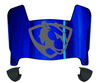 Eastern Illinois Panthers Mini Football Helmet Visor Shield w/ Clips - PICK VISOR & LOGO COLOR