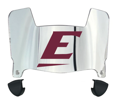 Eastern Kentucky Colonels Mini Football Helmet Visor Shield w/ Clips - PICK VISOR & LOGO COLOR