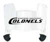 Eastern Kentucky Colonels Mini Football Helmet Visor Shield w/ Clips - PICK VISOR & LOGO COLOR