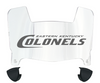 Eastern Kentucky Colonels Mini Football Helmet Visor Shield w/ Clips - PICK VISOR & LOGO COLOR