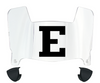 Eastern Michigan Eagles Mini Football Helmet Visor Shield w/ Clips - PICK VISOR & LOGO COLOR