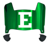 Eastern Michigan Eagles Mini Football Helmet Visor Shield w/ Clips - PICK VISOR & LOGO COLOR