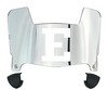 Eastern Michigan Eagles Mini Football Helmet Visor Shield w/ Clips - PICK VISOR & LOGO COLOR