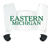 Eastern Michigan Eagles Mini Football Helmet Visor Shield w/ Clips - PICK VISOR & LOGO COLOR