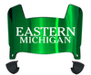 Eastern Michigan Eagles Mini Football Helmet Visor Shield w/ Clips - PICK VISOR & LOGO COLOR