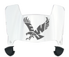Eastern Washington Eagles Mini Football Helmet Visor Shield w/ Clips - PICK VISOR & LOGO COLOR