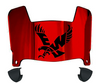 Eastern Washington Eagles Mini Football Helmet Visor Shield w/ Clips - PICK VISOR & LOGO COLOR