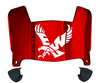 Eastern Washington Eagles Mini Football Helmet Visor Shield w/ Clips - PICK VISOR & LOGO COLOR