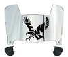Eastern Washington Eagles Mini Football Helmet Visor Shield w/ Clips - PICK VISOR & LOGO COLOR