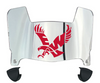 Eastern Washington Eagles Mini Football Helmet Visor Shield w/ Clips - PICK VISOR & LOGO COLOR