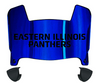 Eastern Illinois Panthers Mini Football Helmet Visor Shield w/ Clips - PICK VISOR & LOGO COLOR