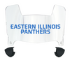 Eastern Illinois Panthers Mini Football Helmet Visor Shield w/ Clips - PICK VISOR & LOGO COLOR