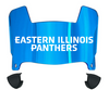 Eastern Illinois Panthers Mini Football Helmet Visor Shield w/ Clips - PICK VISOR & LOGO COLOR