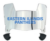Eastern Illinois Panthers Mini Football Helmet Visor Shield w/ Clips - PICK VISOR & LOGO COLOR