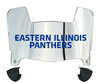 Eastern Illinois Panthers Mini Football Helmet Visor Shield w/ Clips - PICK VISOR & LOGO COLOR