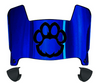 Eastern Illinois Panthers Mini Football Helmet Visor Shield w/ Clips - PICK VISOR & LOGO COLOR