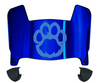 Eastern Illinois Panthers Mini Football Helmet Visor Shield w/ Clips - PICK VISOR & LOGO COLOR