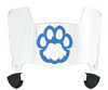 Eastern Illinois Panthers Mini Football Helmet Visor Shield w/ Clips - PICK VISOR & LOGO COLOR