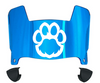 Eastern Illinois Panthers Mini Football Helmet Visor Shield w/ Clips - PICK VISOR & LOGO COLOR