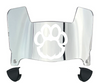 Eastern Illinois Panthers Mini Football Helmet Visor Shield w/ Clips - PICK VISOR & LOGO COLOR