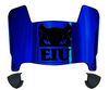 Eastern Illinois Panthers Mini Football Helmet Visor Shield w/ Clips - PICK VISOR & LOGO COLOR