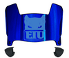 Eastern Illinois Panthers Mini Football Helmet Visor Shield w/ Clips - PICK VISOR & LOGO COLOR