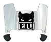 Eastern Illinois Panthers Mini Football Helmet Visor Shield w/ Clips - PICK VISOR & LOGO COLOR