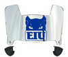 Eastern Illinois Panthers Mini Football Helmet Visor Shield w/ Clips - PICK VISOR & LOGO COLOR