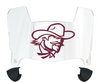 Eastern Kentucky Colonels Mini Football Helmet Visor Shield w/ Clips - PICK VISOR & LOGO COLOR