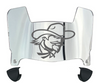 Eastern Kentucky Colonels Mini Football Helmet Visor Shield w/ Clips - PICK VISOR & LOGO COLOR