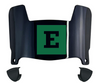 Eastern Michigan Eagles Mini Football Helmet Visor Shield w/ Clips - PICK VISOR & LOGO COLOR
