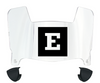 Eastern Michigan Eagles Mini Football Helmet Visor Shield w/ Clips - PICK VISOR & LOGO COLOR