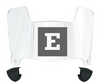 Eastern Michigan Eagles Mini Football Helmet Visor Shield w/ Clips - PICK VISOR & LOGO COLOR