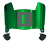 Eastern Michigan Eagles Mini Football Helmet Visor Shield w/ Clips - PICK VISOR & LOGO COLOR