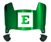 Eastern Michigan Eagles Mini Football Helmet Visor Shield w/ Clips - PICK VISOR & LOGO COLOR