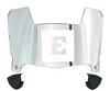Eastern Michigan Eagles Mini Football Helmet Visor Shield w/ Clips - PICK VISOR & LOGO COLOR