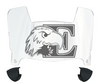 Eastern Michigan Eagles Mini Football Helmet Visor Shield w/ Clips - PICK VISOR & LOGO COLOR