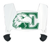 Eastern Michigan Eagles Mini Football Helmet Visor Shield w/ Clips - PICK VISOR & LOGO COLOR
