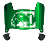 Eastern Michigan Eagles Mini Football Helmet Visor Shield w/ Clips - PICK VISOR & LOGO COLOR