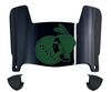 Eastern Michigan Eagles Mini Football Helmet Visor Shield w/ Clips - PICK VISOR & LOGO COLOR