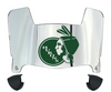 Eastern Michigan Eagles Mini Football Helmet Visor Shield w/ Clips - PICK VISOR & LOGO COLOR