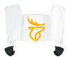 Edmonton Elks Mini Football Helmet Visor Shield w/ Clips - PICK VISOR & LOGO COLOR