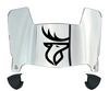 Edmonton Elks Mini Football Helmet Visor Shield w/ Clips - PICK VISOR & LOGO COLOR