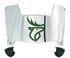 Edmonton Elks Mini Football Helmet Visor Shield w/ Clips - PICK VISOR & LOGO COLOR